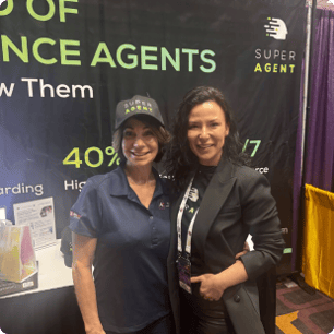 SUPERAGENT at an industry event